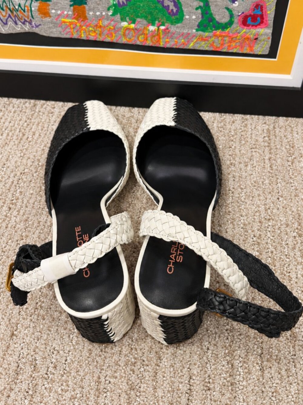Charlotte Stone Toni Tux Heel Sz: 13 - Picture 5 of 7